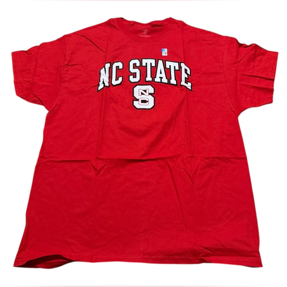 NC State Wolfpack men’s short sleeve tee T-Shirt red size XL North‎ Carolina